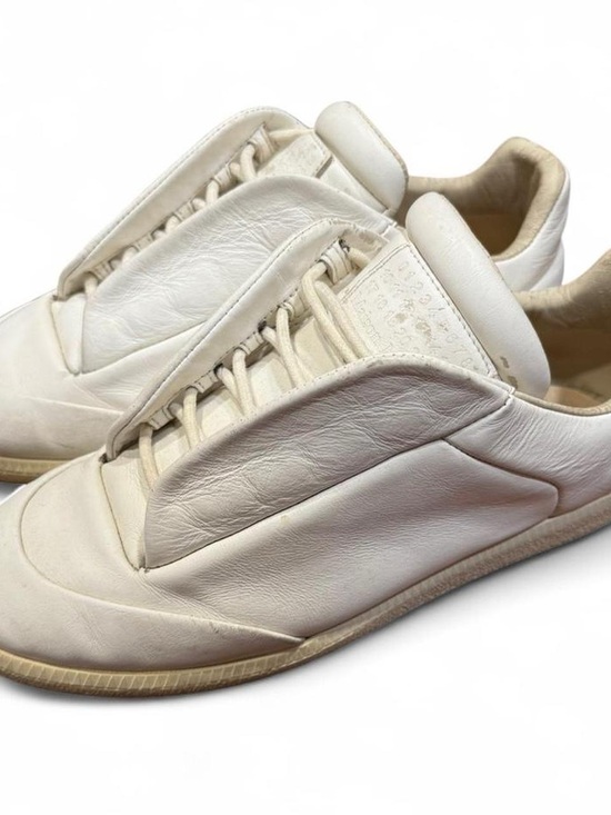 Maison Martin Margiela Other - Maison Margiela Future White Low Top Leather Sneakers 41